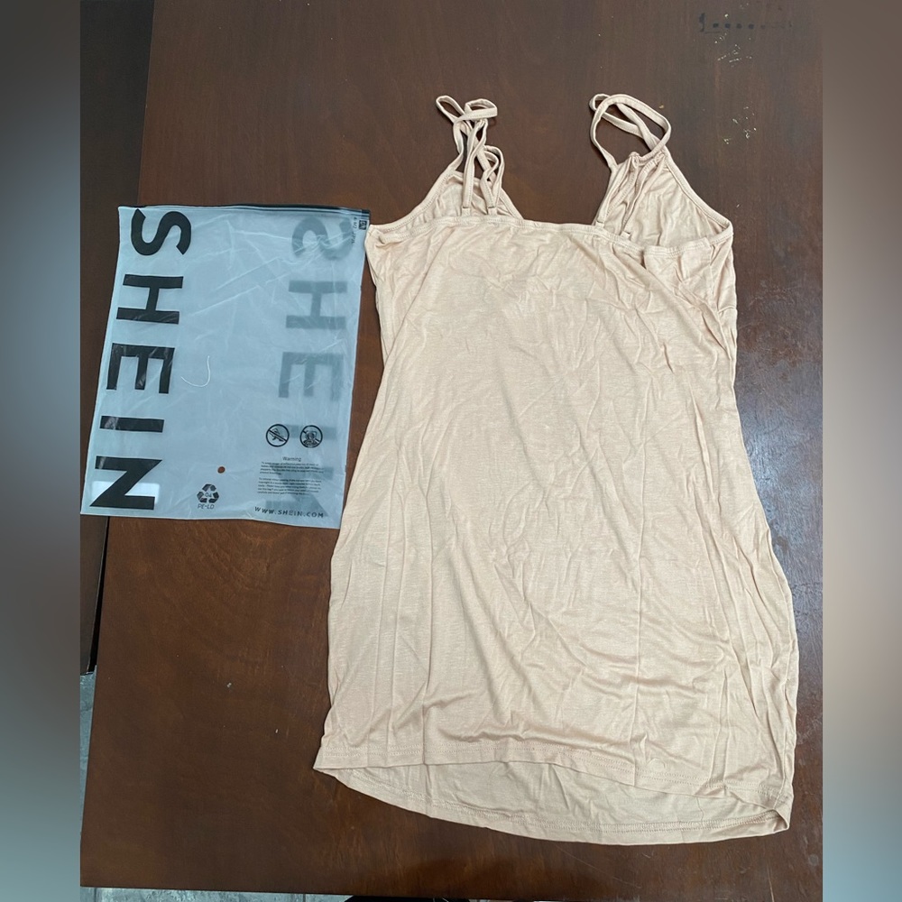Dress Slip | Shein | 1XL | Beige/Nude | NWT